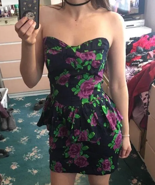 Motel Rocks Strapless Dress - Image 3