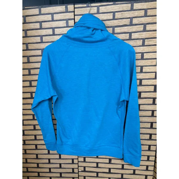 Nike Blue Cowl Neck Sweatshirt‎ Size XS - Image 2