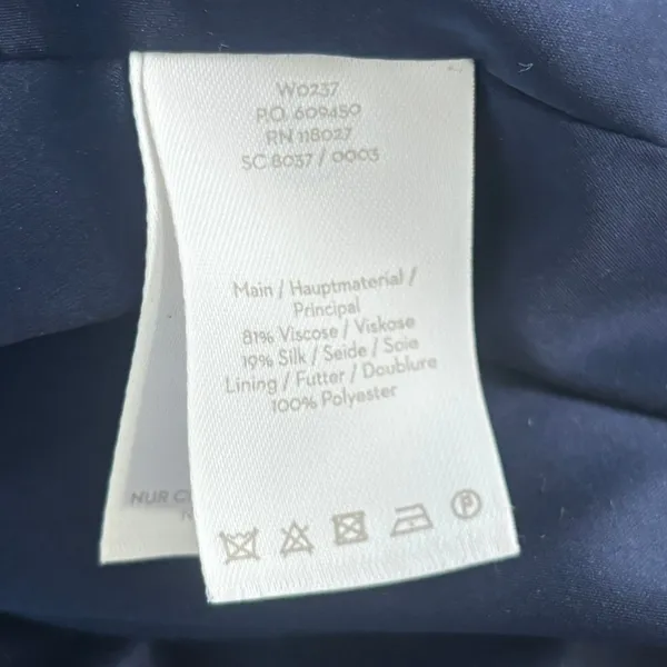 Boden Velvet Dress Dark Blue 2‎ - Image 11
