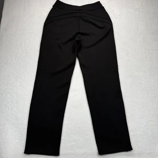 BYLT Premium Basics Lounge Pants Drawstring Pockets Split‎ Hem Black Size M Size M - Image 12