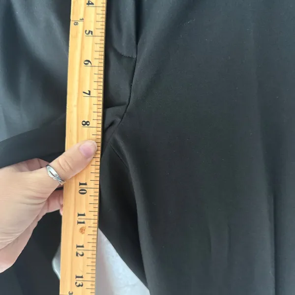 Ann Taylor Black Dress Pants Womens‎ Size 4 Straight Leg Interview Outfit Women - Image 6