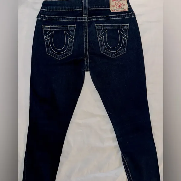 Authentic True Religion - Joey Y2K Dark Wash Jeans Size 27 – Iconic Horseshoe Stitch - Image 2