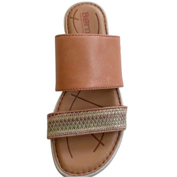 EUC Born Leather Two Strap Sandals Size 7 - Image 2