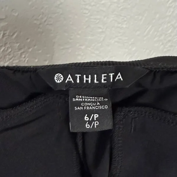 Athleta Brooklyn Mid Rise Ankle Pant Black Size 6 Petite - Image 4