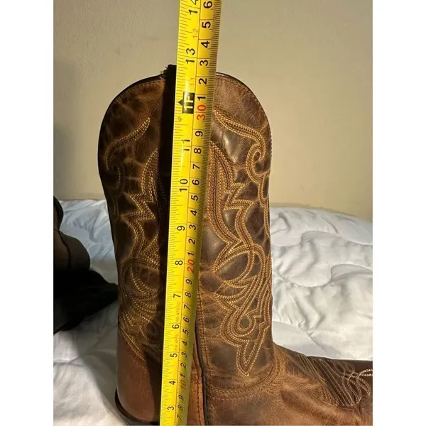 Laredo Cowgirl Leather Boots Size 9.5 M - Image 10