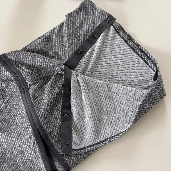 Lululemon Vinyasa Wrap Hazy Heather Heathered White Heathered Grey - Image 6