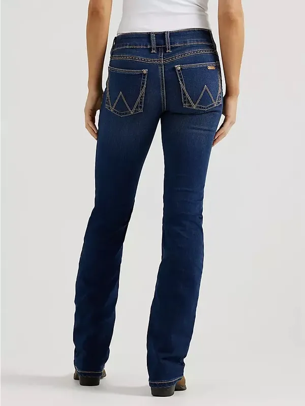 Wrangler Retro Women's Mae Mid Rise Bootcut Jean - Image 2