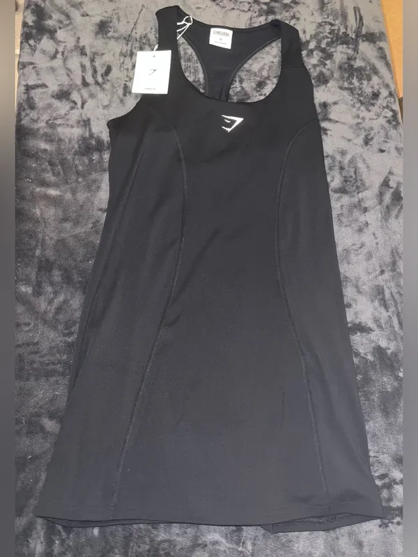 Gymshark Sport Dress in Black Size Medium New with tag - Image 10