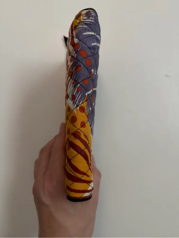 Vera Bradley Jewelry Case Roll Organizer Painted Feathers Print Pattern Abstract - Image 6