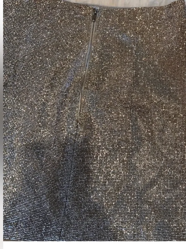 House of Harlow 1960 x Revolve Rhinestone Mini Skirt Sparkly Festival Coachella - Image 8