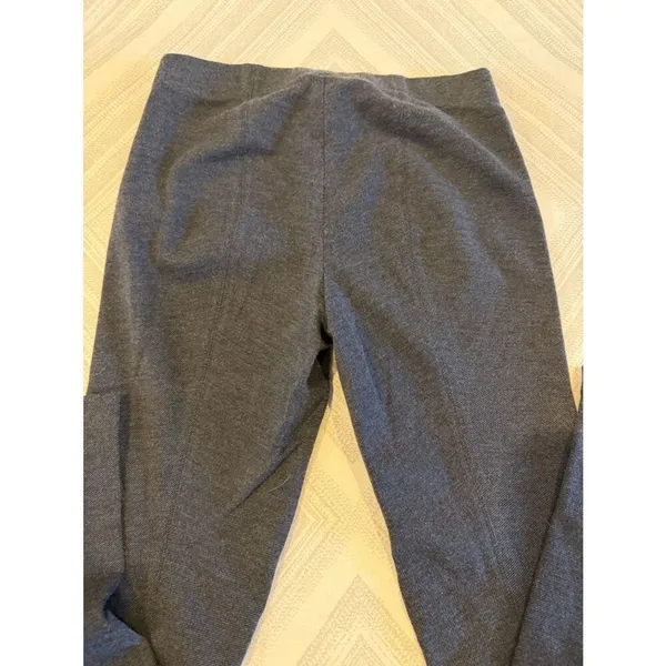 Vince Dark Gray Textured Pull-On Dressy Leggings NWT Size S/P 28.5” Inseam - Image 6