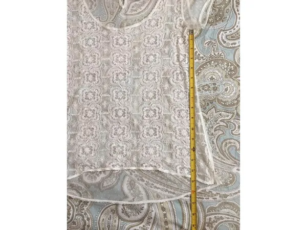 Aerie Pretty Luxuries Lace Shirt Top Blouse Size XS Extra Small - Image 11