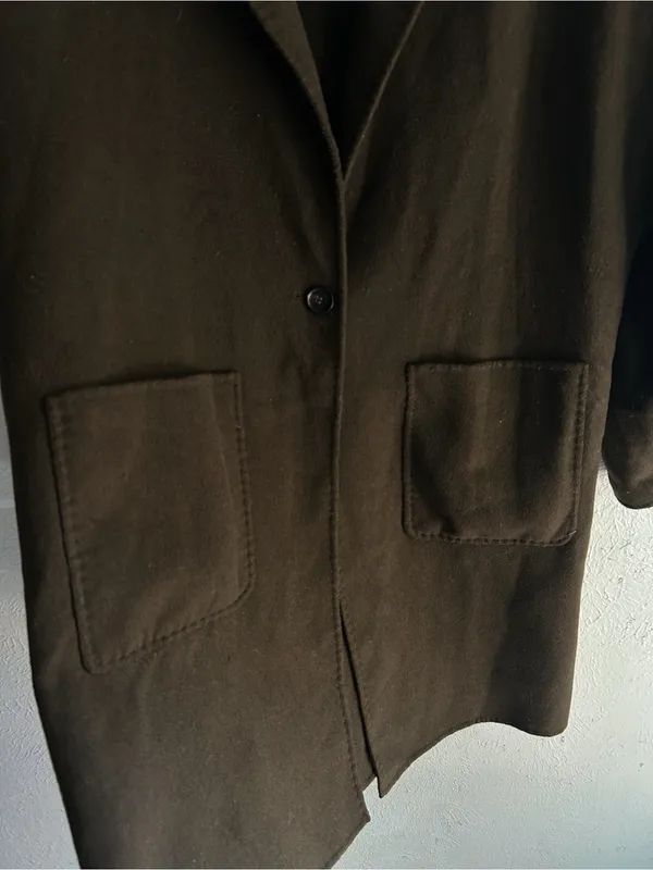 Rails Everest Coat Olive Wool Blend Oversized Large - Image 5
