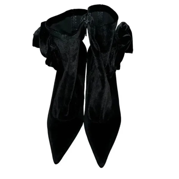 JEFFREY CAMPBELL Florette Velvet Stiletto Bootie Size 5.5 New w/o Tag MSRP $165 - Image 6