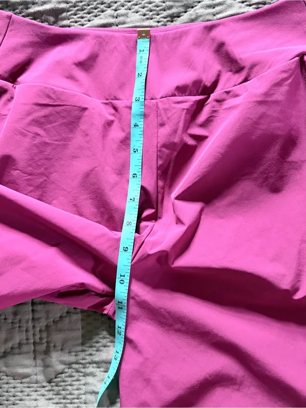 Nike Dri-FIT Bliss Mid Rise 7/8 Joggers Pink Magenta Womens Athletic Pants Med - Image 5