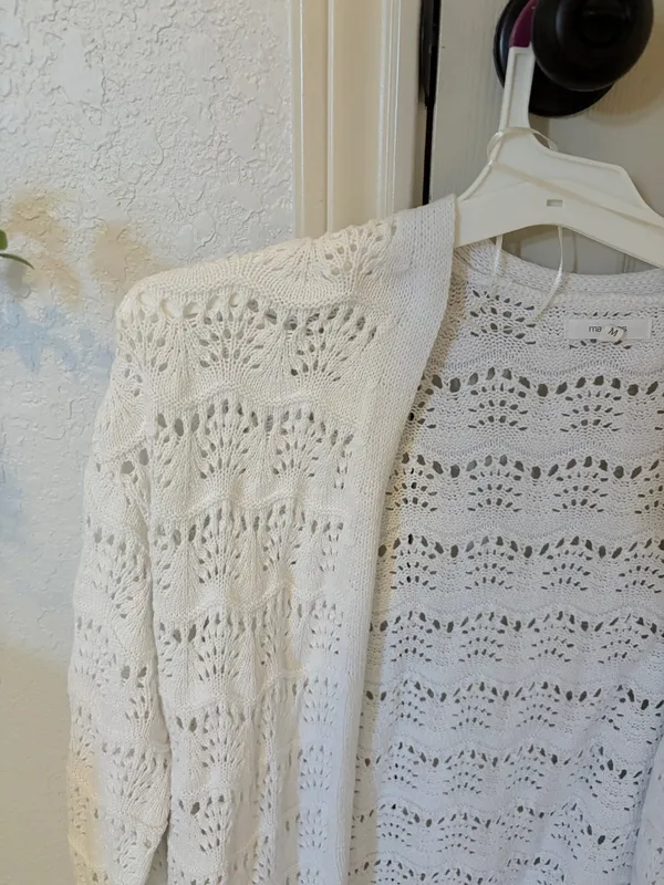 Maurice's White cardigan - Image 2