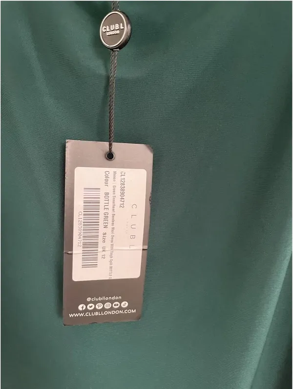 Club L Maxi Dress Green - Image 4