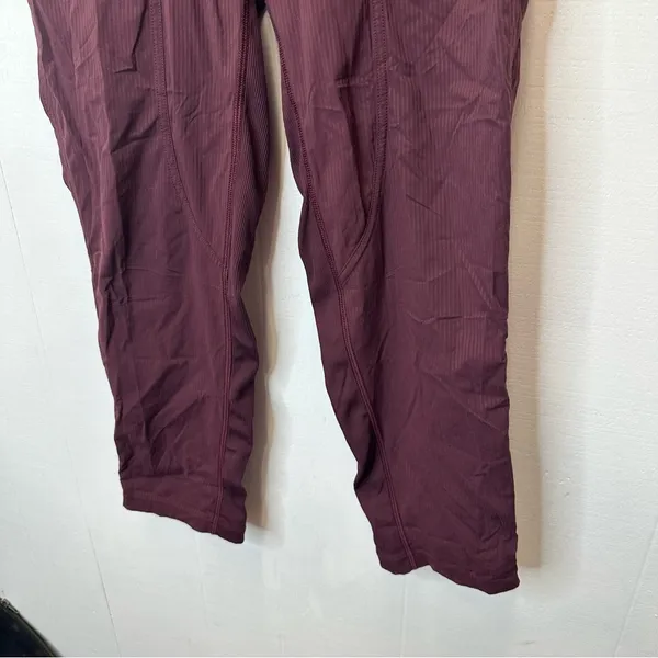 Lululemon Athletica Size 4 Dance Studio Jogger Burgundy - Image 5