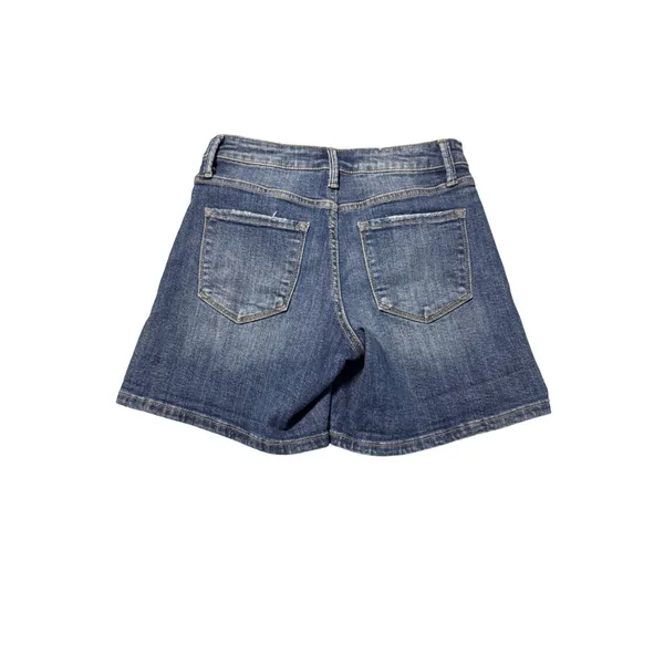 NWOT Lovervet Vervet Flying Monkey Dark Wash Denim Shorts Pockets‎ Size Small - Image 4