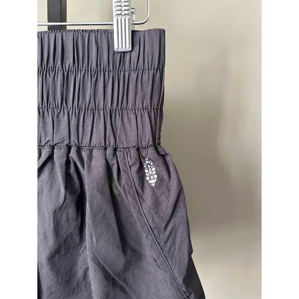 Free People Movement The Way Home Shorts Black Small - Image 2