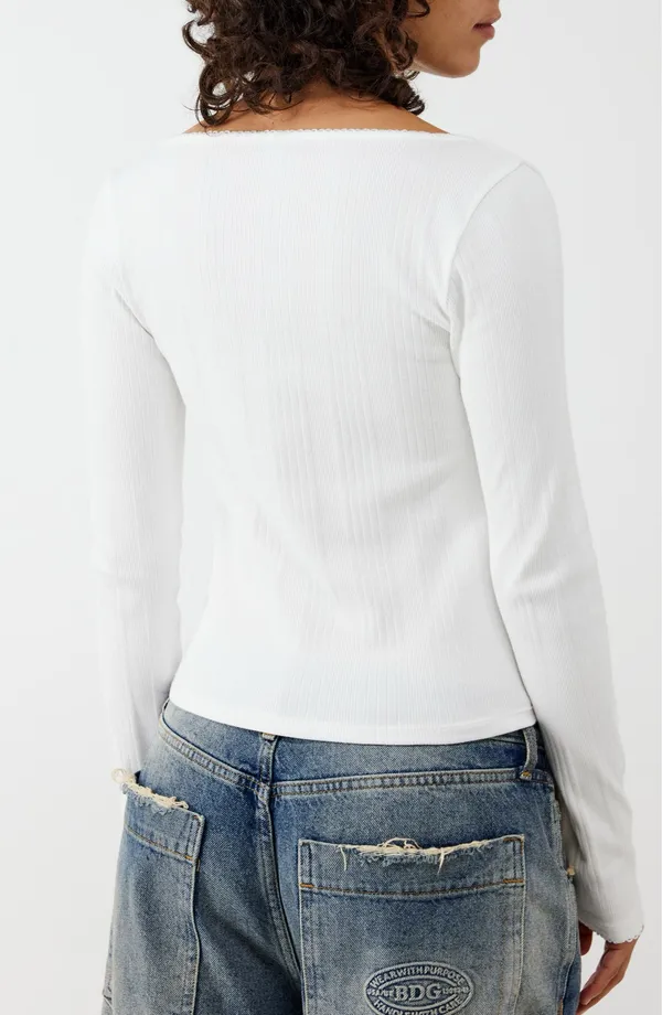 Urban Outfitters Top Long Sleeve - Image 4