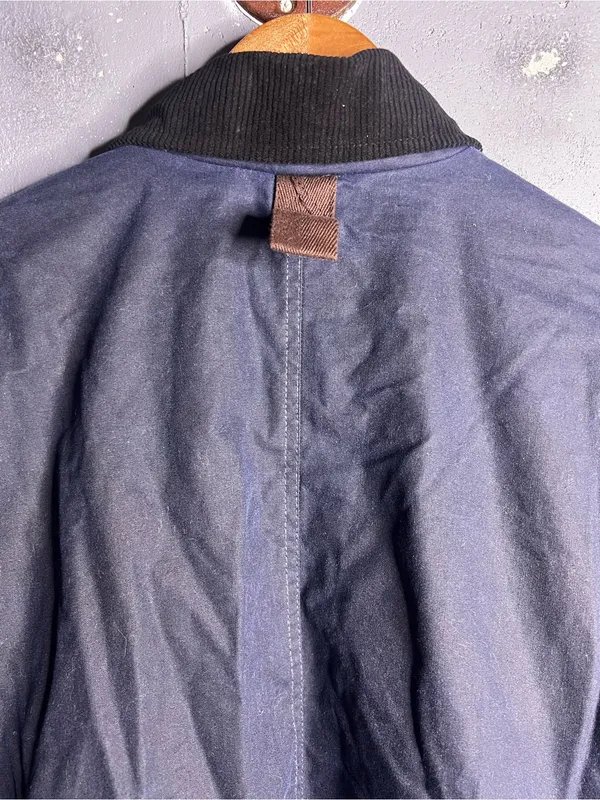 Free People Cori Waxed Cotton Jacket in Blue. Size Small. NWOT - Image 7