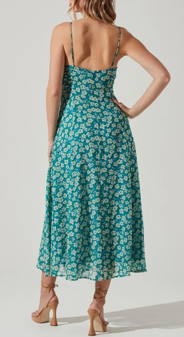 ASTR Floral Dress - Image 2