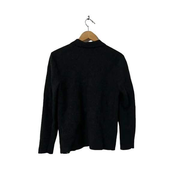 COS Wool Gray Button Down Cardigan Sweater - Image 4