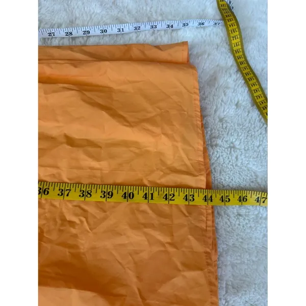Lulus Trendsetting Choice Orange Strapless Midi Dress Pockets Size Small Wedding - Image 8