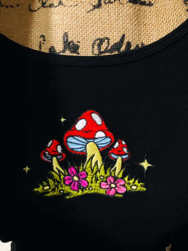 Dolls Kill Current Mood Mushroom 🍄 Top NWT! - Image 3