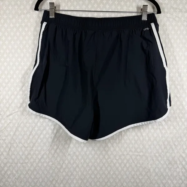 Abercrombie & Fitch YPB Black White Stripe Sprinttek‎ Running Shorts - Image 7
