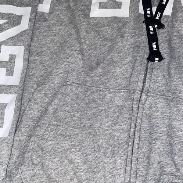 PINK Gray Hoodie - Image 9