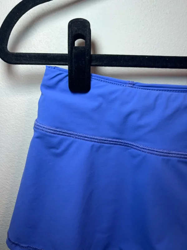 Jolyn Poppy Running Shorts Periwinkle Blue Unlined Lightweight Athletic Gym XS - Image 3