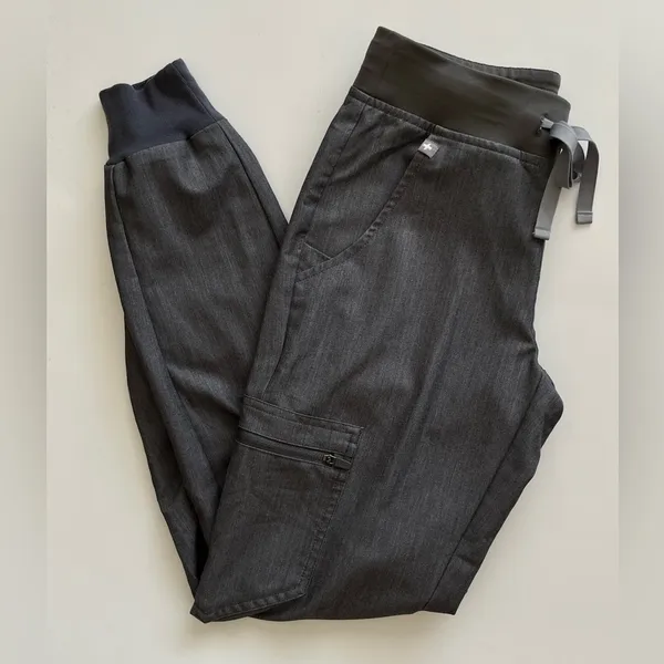 Figs Zamora jogger scrub pants graphite grey XXS - Image 4