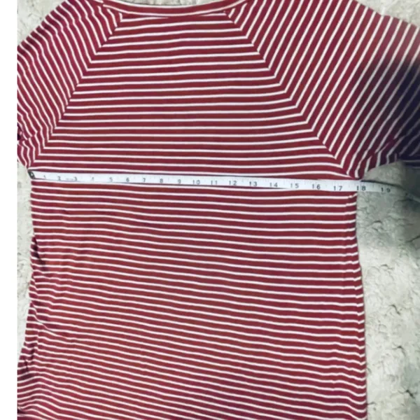 American Eagle Soft & Sexy Top Bundle Striped Tee Tie Dye Tank Red Blue Womens M - Image 6