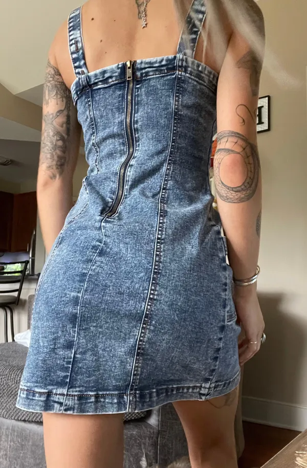 Aeropostale jean dress - Image 3