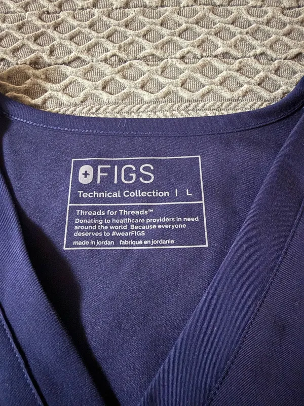 Figs Scrub Set- Navy - Image 3