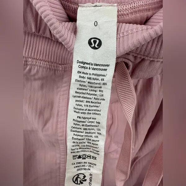 Lululemon Women's‎ Dance Studio Mid-Rise Cropped Pant Rose Blush Size 0 - Image 3