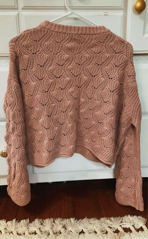 Moon & Madison Blush Sweater - Image 2