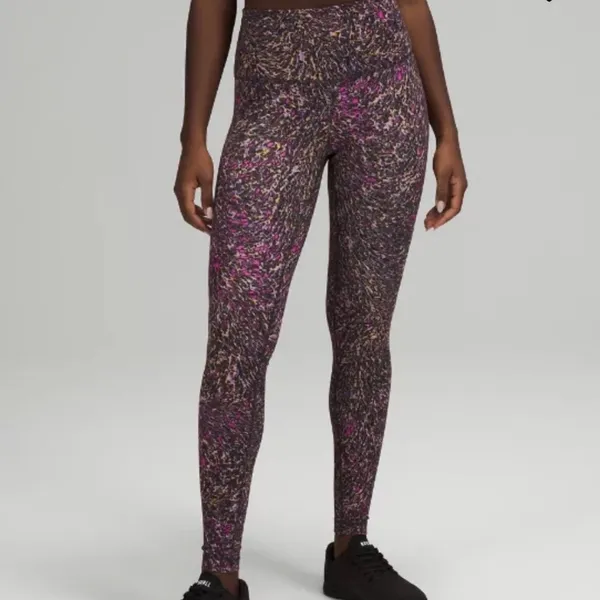 Lululemon Wunder Train High-Rise Tight 28" Topography Multi Purple Pink 12 - Image 7