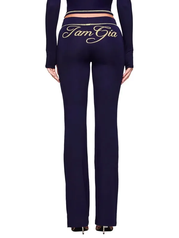 I AM GIA Blare Trackpant Navy Medium NWT IN PACKAGE - Image 4