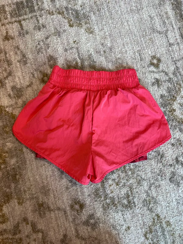 Hot Pink Aerie The Hugger Offline Shorts - Image 2