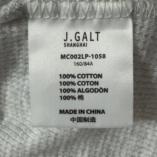 3099 | John Galt Waffle Knit Thermal Loungewear Pants Gray OS Minimalist Cozy - Image 6