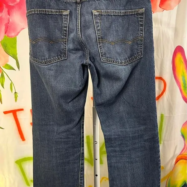 J40. American Eagle blue bootcut jeans Size 28/30 #denim - Image 3