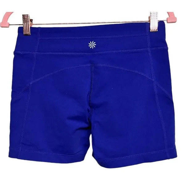 Athleta Women’s Athletic Biker Shorts Purple Size Medium‎ - Image 2