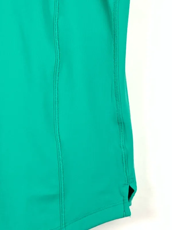 Athleta Advantage Polo Tank Top XS Teal Green Sleeveless Golf Tennis Performance - Image 9