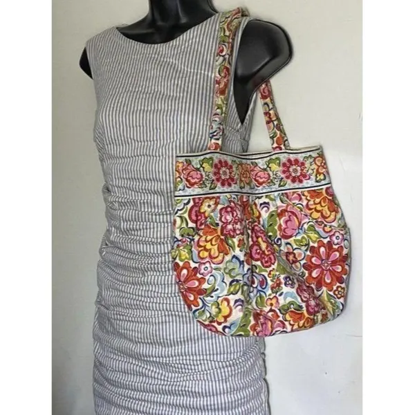 Vera Bradley Bag Small Msrp Multicolor Tote - Image 6