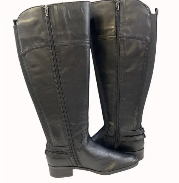 Audrey Brooke Women's Black Shoes/Knee High Boots Sz 8.5M SKU 5165 - Image 5