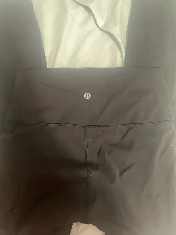 Black Lululemon Leggings Wunder Under - Image 2