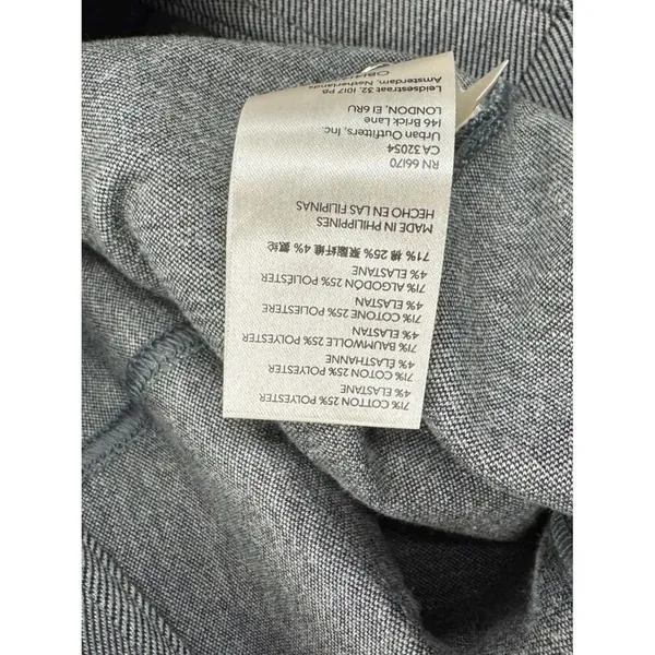 Anthropologie Maeve Seamed Flare Pants Grey Women’s 2 - Image 3